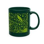 Ouija Board Ceramic Mug — Mystic Planchette Coffee Cup
