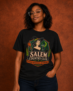 Salem Witch Shirt, Funny Halloween Tee, No Men No Masters Shirt, Retro Witch Graphic, Comfort Colors Spooky Season Shirt
