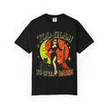 Too Glam To Give a Damn T-Shirt | Witch Pinup Cat Retro Halloween