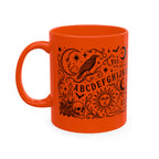 Ouija Board Ceramic Mug — Mystic Planchette Coffee Cup