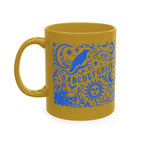Ouija Board Ceramic Mug — Mystic Planchette Coffee Cup