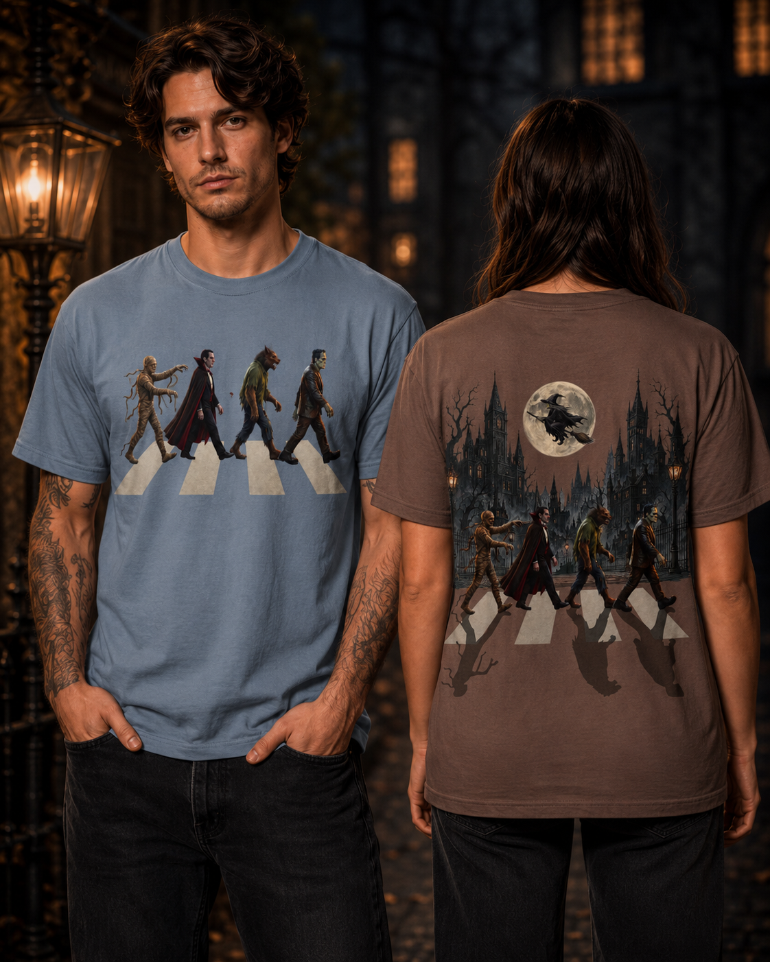 Monster Abbey Road - Dual Sided