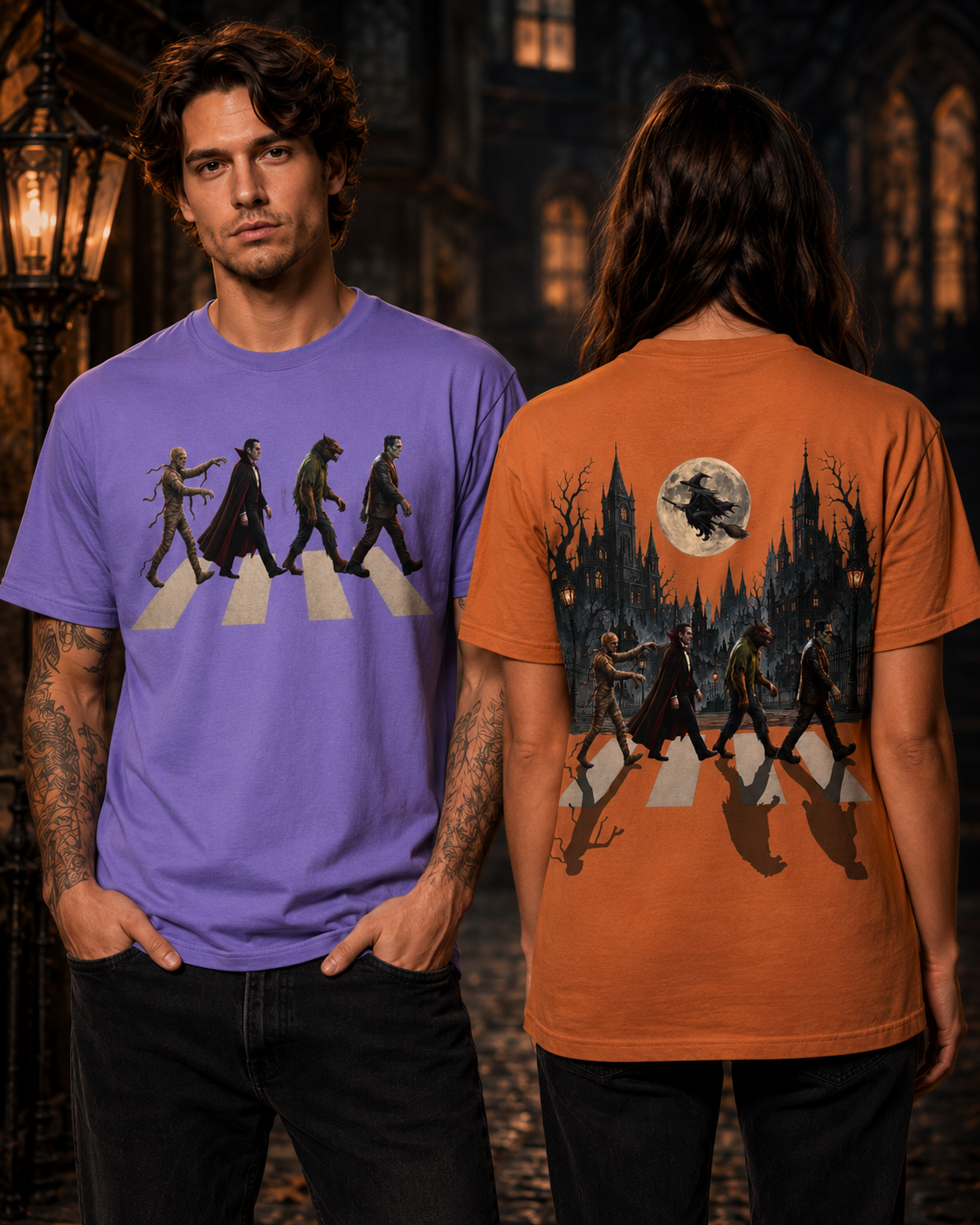 Monster Abbey Road - Dual Sided