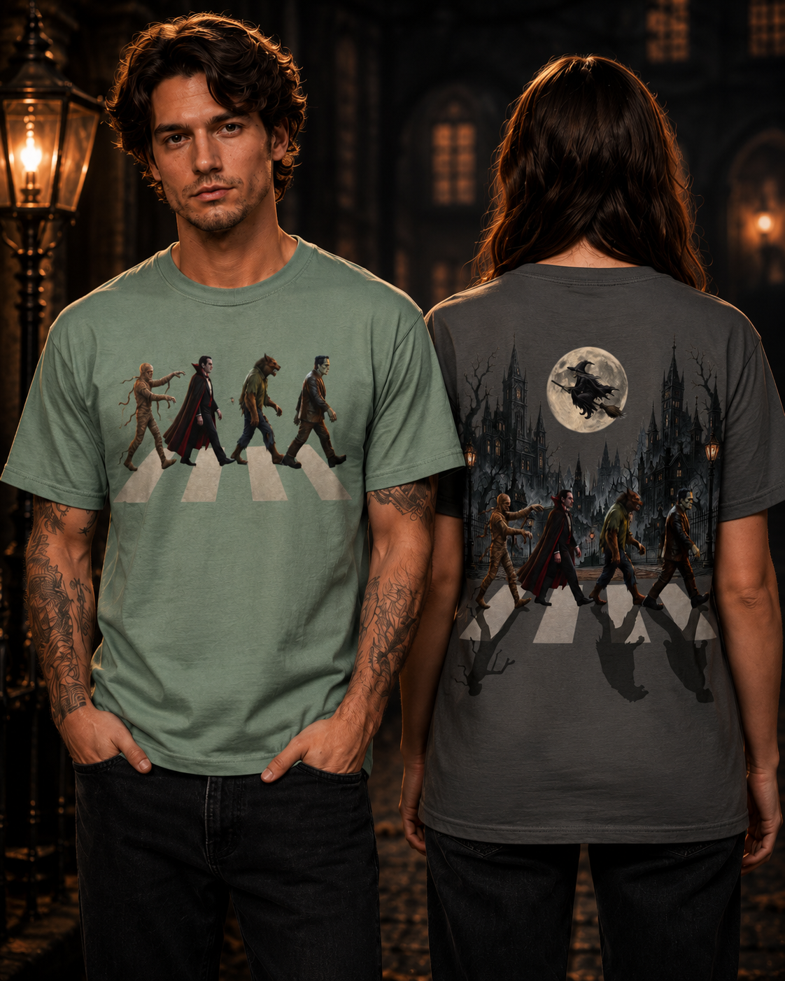 Monster Abbey Road - Dual Sided