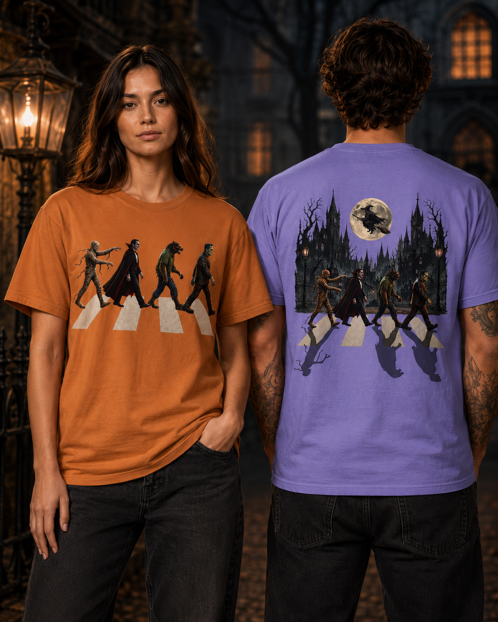 Monster Abbey Road - Dual Sided