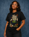 Witch Cauldron Tee — "Soup Szn" Cozy Witch Graphic Shirt