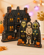 Haunted House Wood Standee