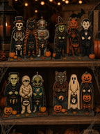 Haunted House Wood Standee
