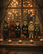 Haunted House Wood Standee