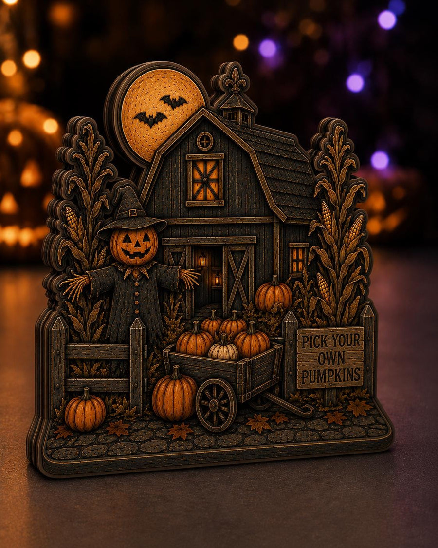 Pumpkin Patch Wood Standee